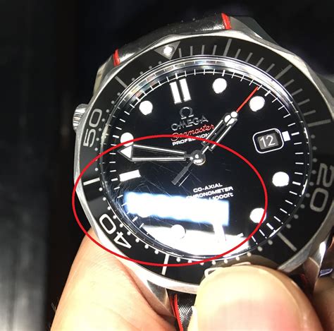 New Seamaster Sapphire Crystal Scratched 